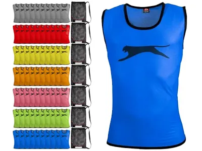 Slazenger Bibs & Storage Bag Pack – each